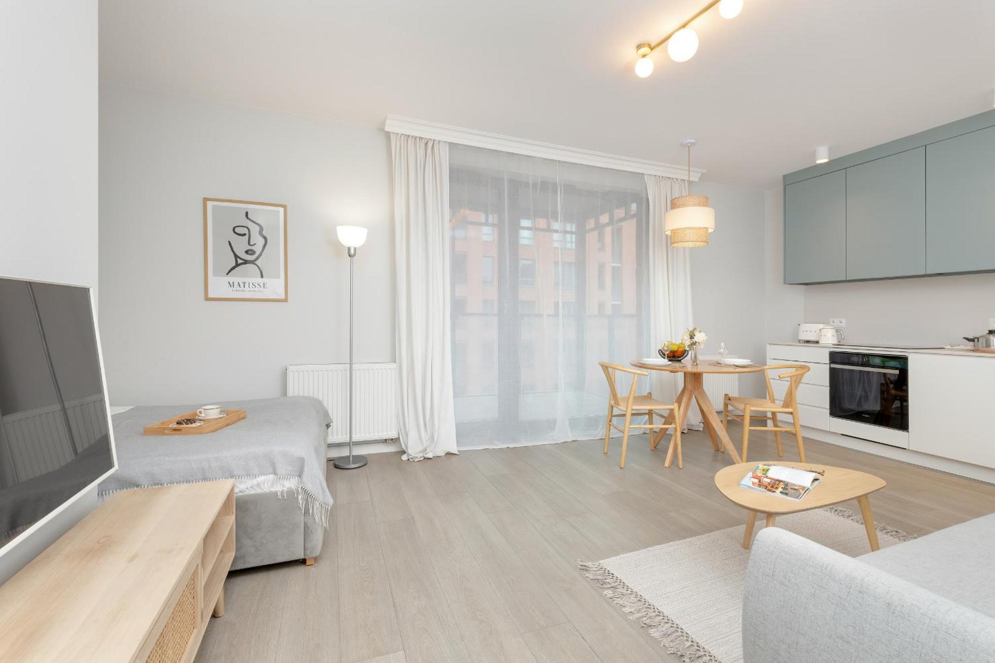 Woodicapart With Balcony In By Renters Apartmán Gdaňsk